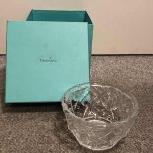 New Tiffany & Co. Crystal Glass Bowl